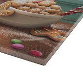 Engelse Bulldog Holiday Baking: Feestelijke Kerst Snijplank (Hoek)