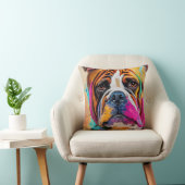 Engelse bulldog hond huisdier schattig Schattig di Kussen (Stoel)