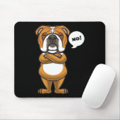 Engelse Bulldog Hond Muismat (Met muis)