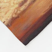  Engelse Bulldog Illustratie Fleece Deken (Hoek)