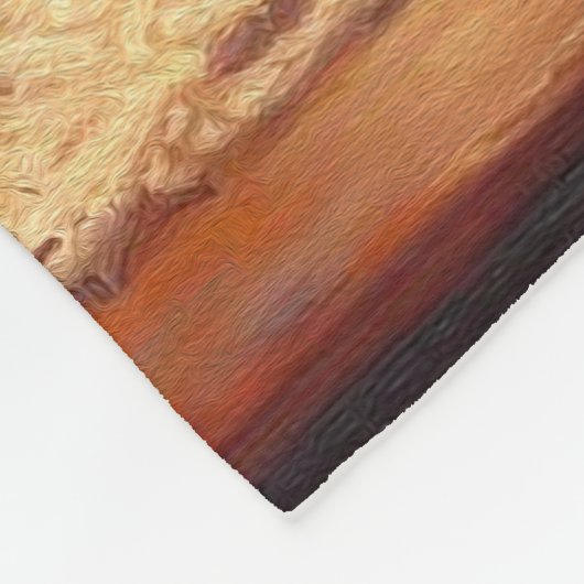  Engelse Bulldog Illustratie Fleece Deken (Hoek)