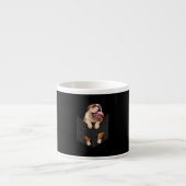 Engelse Bulldog in Your Pocket Dogs Lovers Espresso Kop (Voorkant)