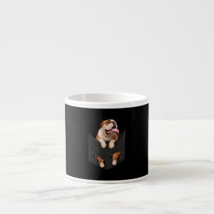 Engelse Bulldog in Your Pocket Dogs Lovers Espresso Kop