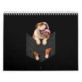 Engelse Bulldog in Your Pocket Dogs Lovers Kalender (Hoes)