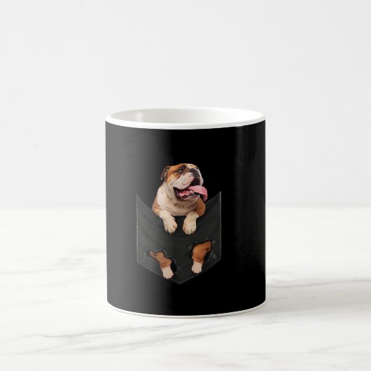 Engelse Bulldog in Your Pocket Dogs Lovers Koffiemok (Center)