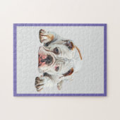 Engelse Bulldog Jigsaw puzzel (Horizontaal)