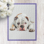 Engelse Bulldog Jigsaw puzzel