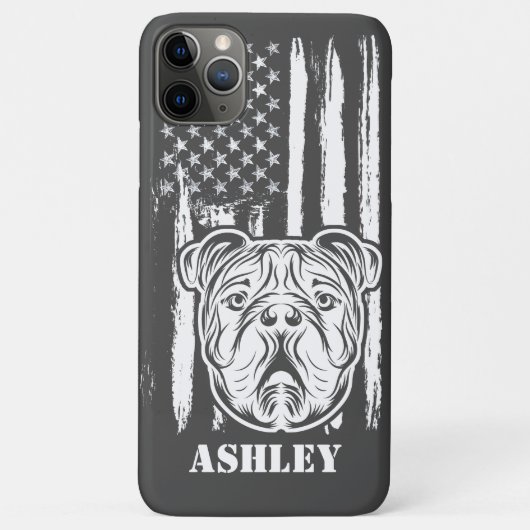 Engelse Bulldog Kawaii Cute Cadeau Hond Pet Case-M Case-Mate iPhone Case (Achterkant)