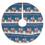 Engelse Bulldog kerstkerstkerstkerstman Kerstboom Rok (Voorkant)