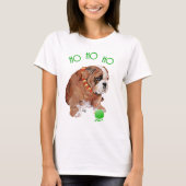 Engelse Bulldog Kerstmis T-shirt (Voorkant)