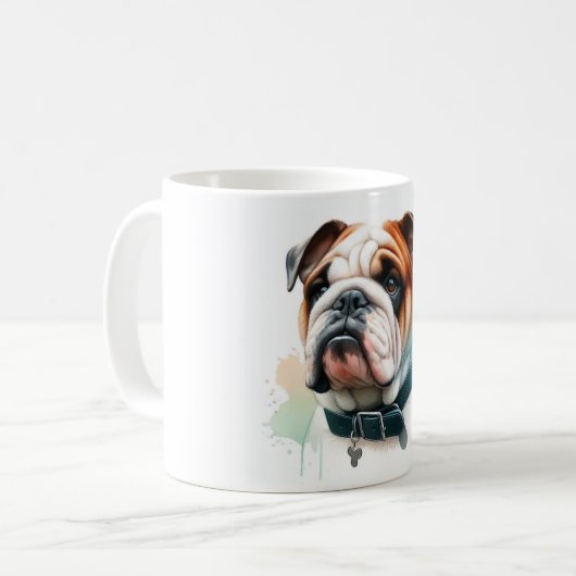 Engelse Bulldog Koffiemok (Voorkant links)