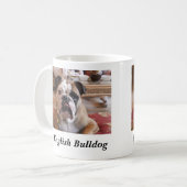 Engelse Bulldog Koffiemok (Voorkant links)