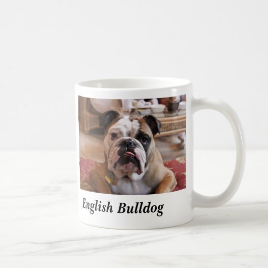 Engelse Bulldog Koffiemok (Rechts)