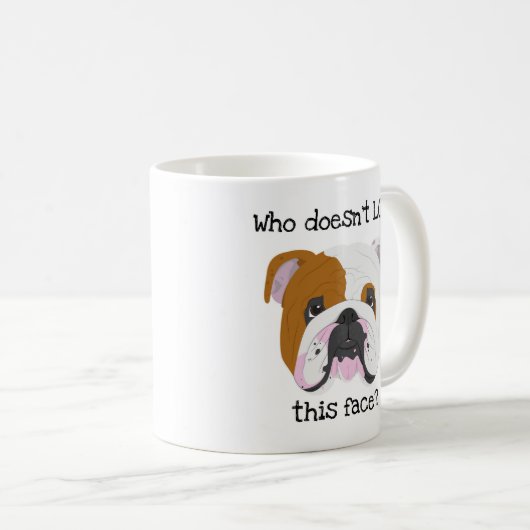 Engelse Bulldog Koffiemok (Voorkant rechts)