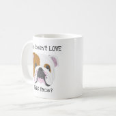 Engelse Bulldog Koffiemok (Voorkant links)