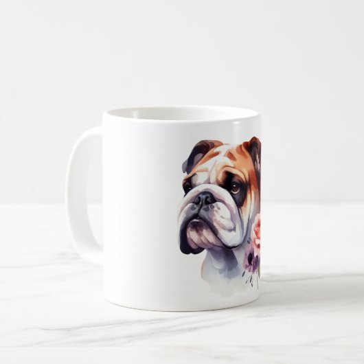 Engelse Bulldog Koffiemok (Voorkant links)