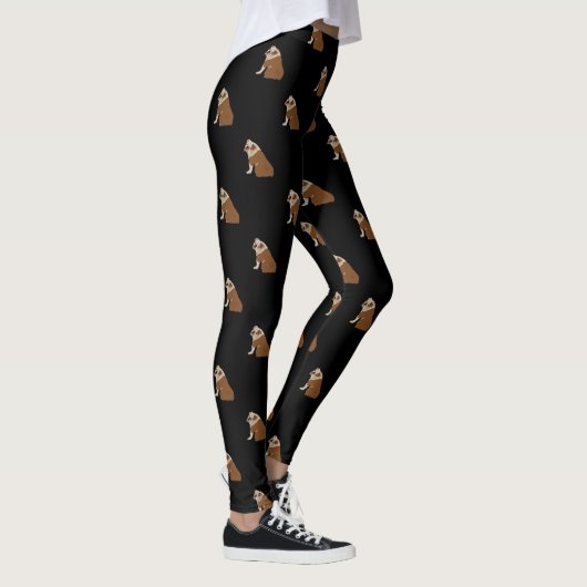 Engelse Bulldog Leggings (Rechts)
