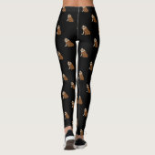 Engelse Bulldog Leggings (Achterkant)