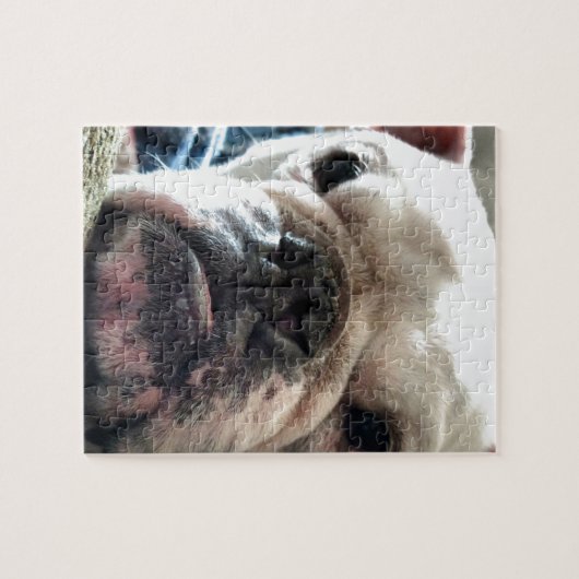 Engelse Bulldog Legpuzzel (Horizontaal)