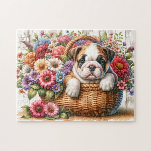Engelse Bulldog Legpuzzel (Horizontaal)
