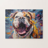 Engelse Bulldog Legpuzzel (Horizontaal)