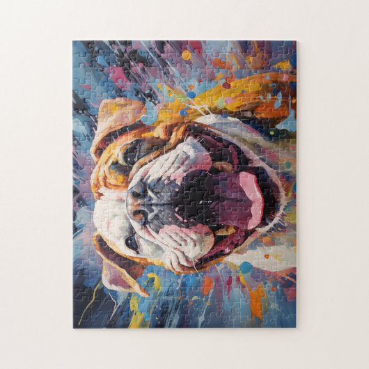 Engelse Bulldog Legpuzzel (Verticaal)