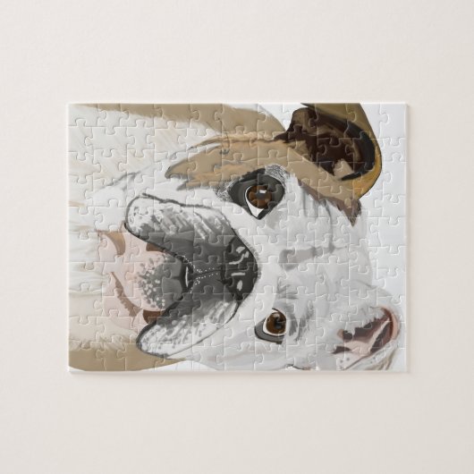 Engelse Bulldog Legpuzzel (Horizontaal)