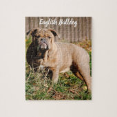 Engelse Bulldog Legpuzzelspel Legpuzzel (Verticaal)