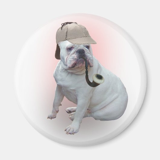 Engelse Bulldog Magneet (Voorkant)