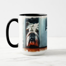 Engelse Bulldog Make Me! koffie-Mok Mok