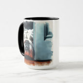 Engelse Bulldog Make Me! koffie-Mok Mok (Voorkant links)