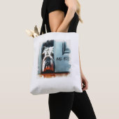 Engelse Bulldog Make Me! Tote bag (Dichtbij)