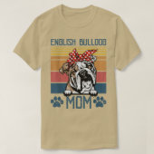 Engelse BullDog mam  English BullDog Mama M T-shirt (Design voorkant)