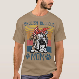 Engelse BullDog mam  English BullDog Mama M T-shirt