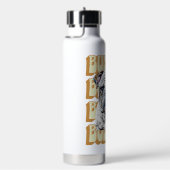 Engelse Bulldog met Retro Font Waterfles (Rechts)
