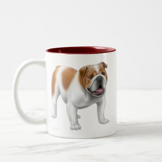 Engelse Bulldog Mok (Links)