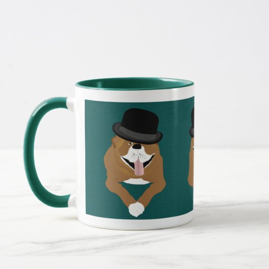 Engelse Bulldog Mok (Links)