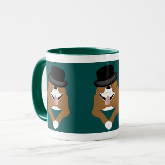 Engelse Bulldog Mok (Voorkant links)