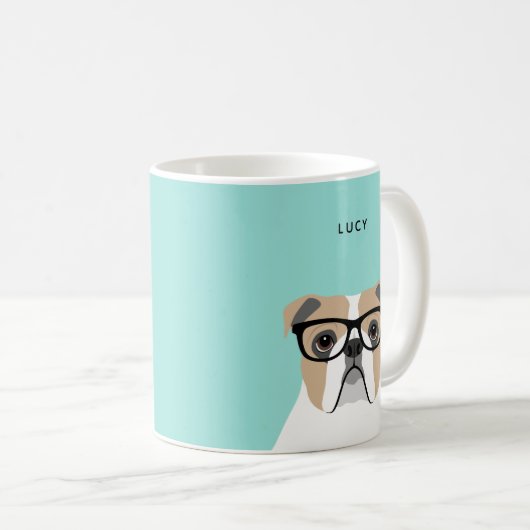 Engelse Bulldog Mokken (Voorkant rechts)