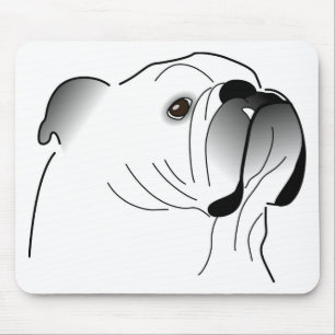 Engelse bulldog mousepad muismat