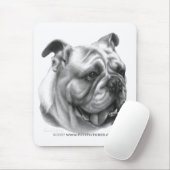 Engelse Bulldog Muismat (Met muis)