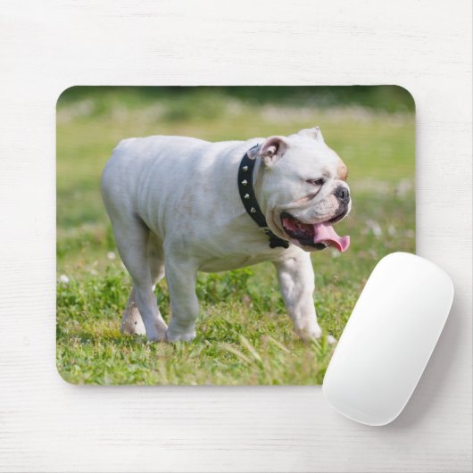 Engelse Bulldog Muismat (Met muis)