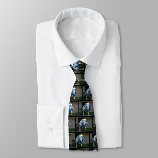 Engelse Bulldog necktie Stropdas (Gebonden)