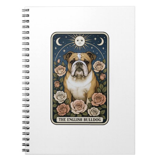 Engelse Bulldog Notitieboek (Voorkant)