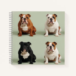 Engelse Bulldog Notitieboek
