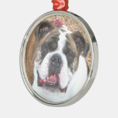 Engelse bulldog ornament (Links)