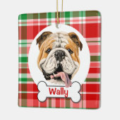 Engelse Bulldog Ornament (Links)