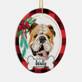 Engelse Bulldog Ornament (Rechts)