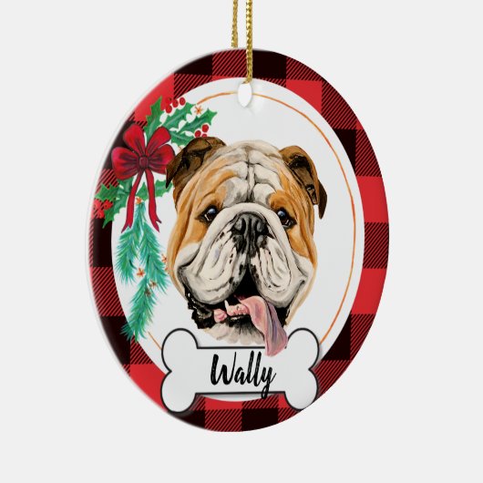 Engelse Bulldog Ornament (Rechts)