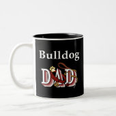 Engelse Bulldog Pap Mok (Links)